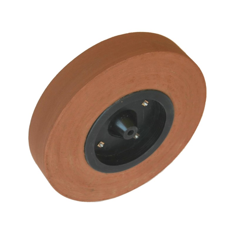 PIERRE EN GRES POUR MEULE N 250 - 25x6 avec flasque et couronne