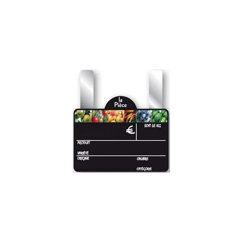 ETIQUETTE F&L "VOCC 4 FRAICHEUR" - 20x15 cm - GRANDES PATTES(lot x10)