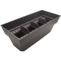 BOITE DE RANGEMENT POUR 60 ETIQUETTES PATTES CRISTAL - 41x19 ht15 cm