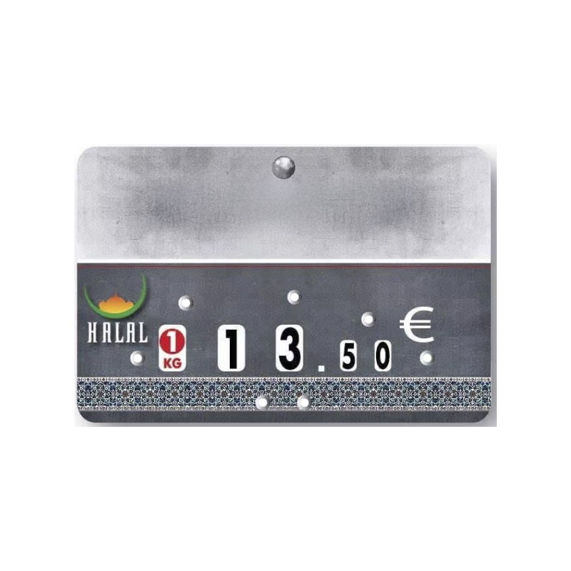 ETIQUETTE BOUCHERIE HARISSA