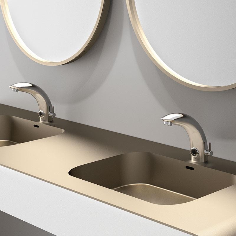 ROBINETTERIE ELECTRONIQUE MITIGEUR MIT/sur secteur - DELABIE