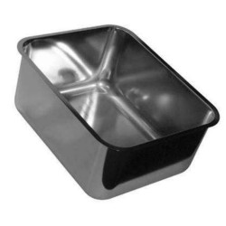 BAC INOX A SOUDER/ENCASTRER 500 X 400 MM