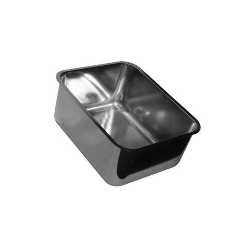 BAC INOX A SOUDER/ENCASTRER 500 X 400 MM