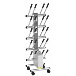 SECHE BOTTES INOX - 10 PAIRES - 4 niv