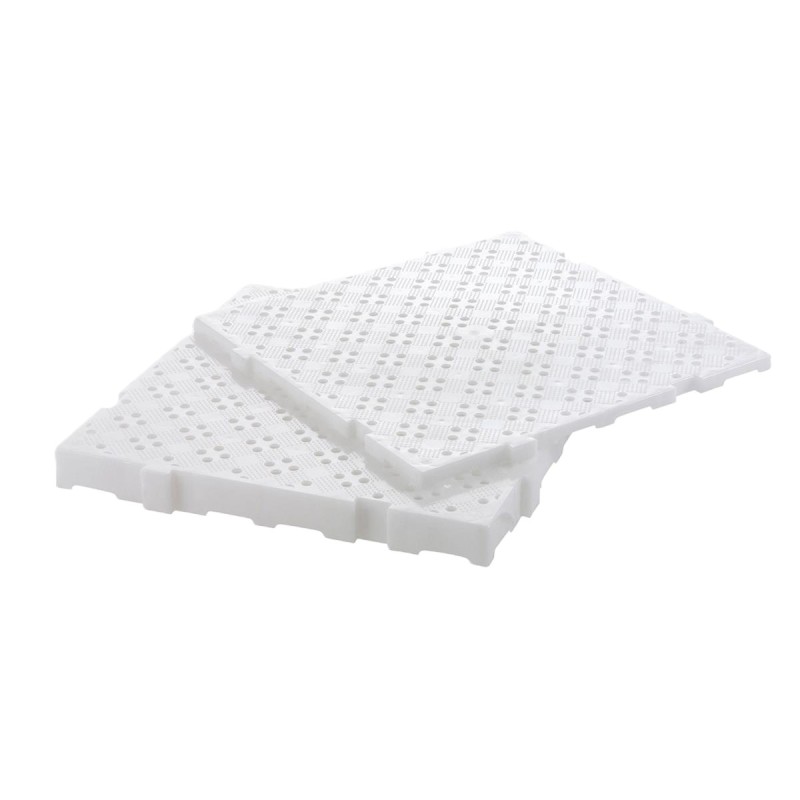 CAILLEBOTIS 500X500X50 - BLANC