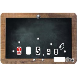 ETIQUETTE CREMERIE RUSTIK