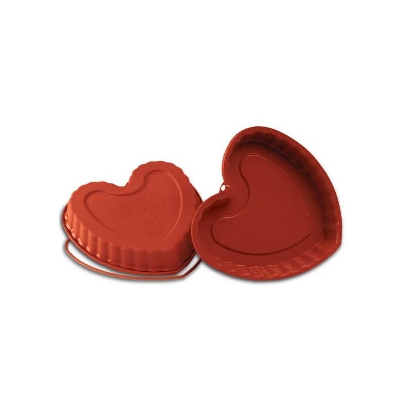 MOULE SOUPLE UNIFLEX - Coeur 220x218xht40 mm - 1.25L