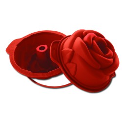 MOULE SOUPLE UNIFLEX - Rose Ø 220xht100 mm - 2.25L