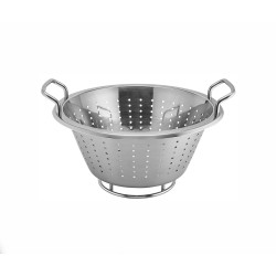 PASSOIRE EN INOX CONIQUE SUR PIED