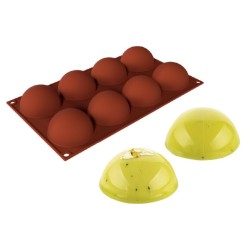 PLAQUE SILICONE DEMI-SPHERES