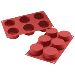 PLAQUE SILICONE CYLINDRES