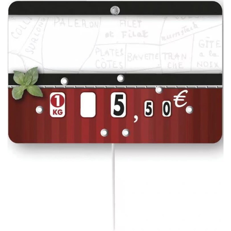 ETIQUETTE BOUCHERIE CARMINA