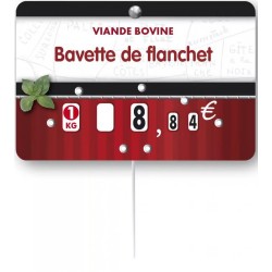 ETIQUETTE BOUCHERIE CARMINA