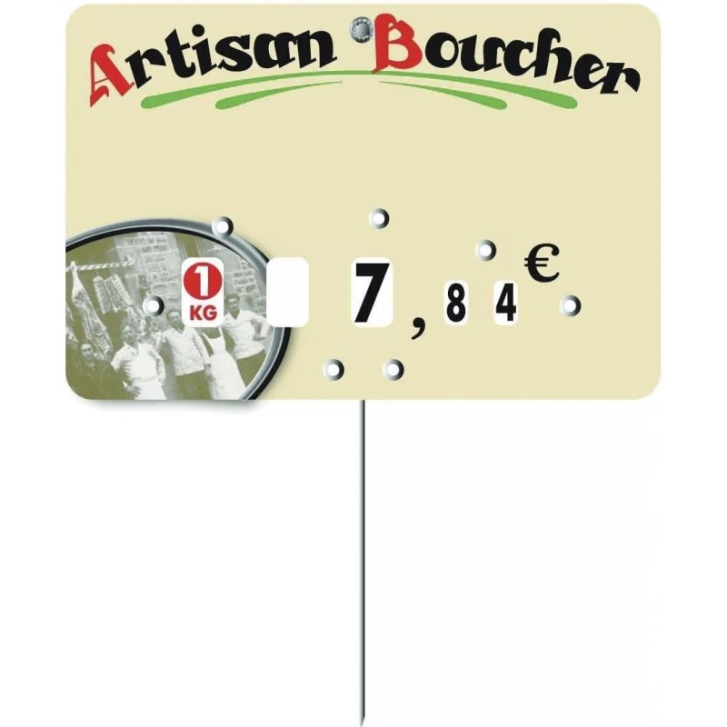 ETIQUETTE BOUCHERIE MARIUS