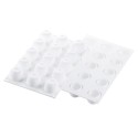 PLAQUE SILICONE 300X175 - 15 mini pommes diam 39xht30 mm - 30ml