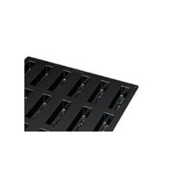 PLAQUE SILICONE BANDES RONDES