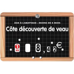 ETIQUETTE BOUCHERIE ECOLIERE