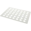 PLAQUE CHABLON SILICONE - 40 étoiles Ø 30xép20 mm - 0.73ml (lot de 2)