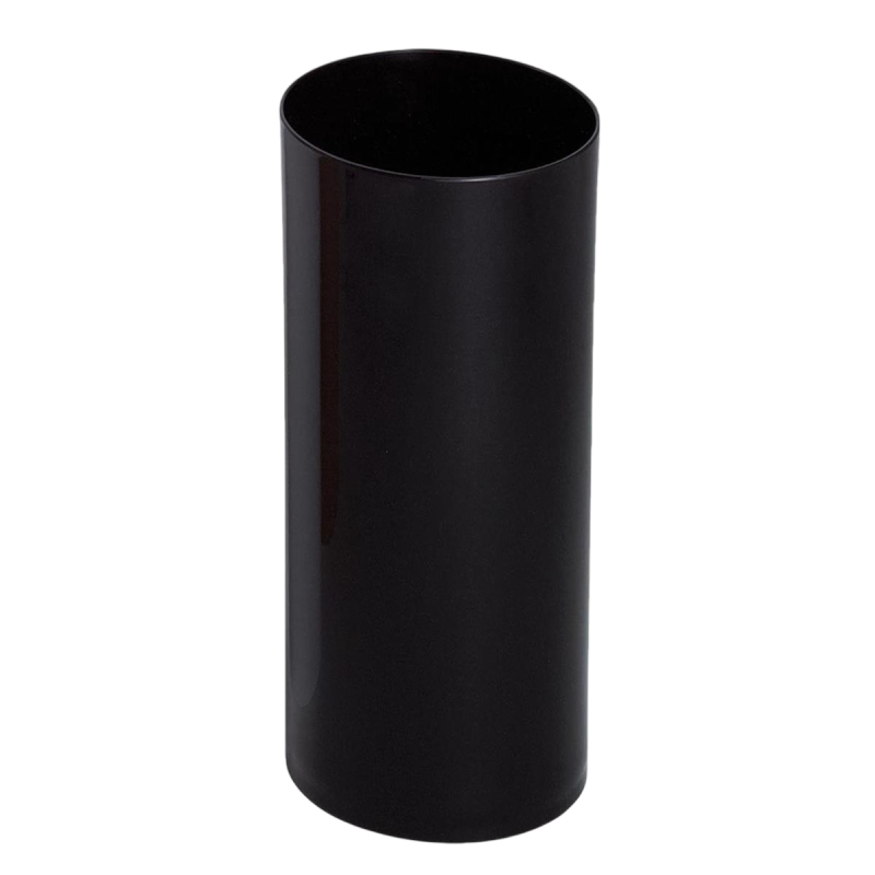 POUBELLE / PORTE PARAPLUIES PLASTIQUE CAP 20 L - NOIR - Ø225 HT 510