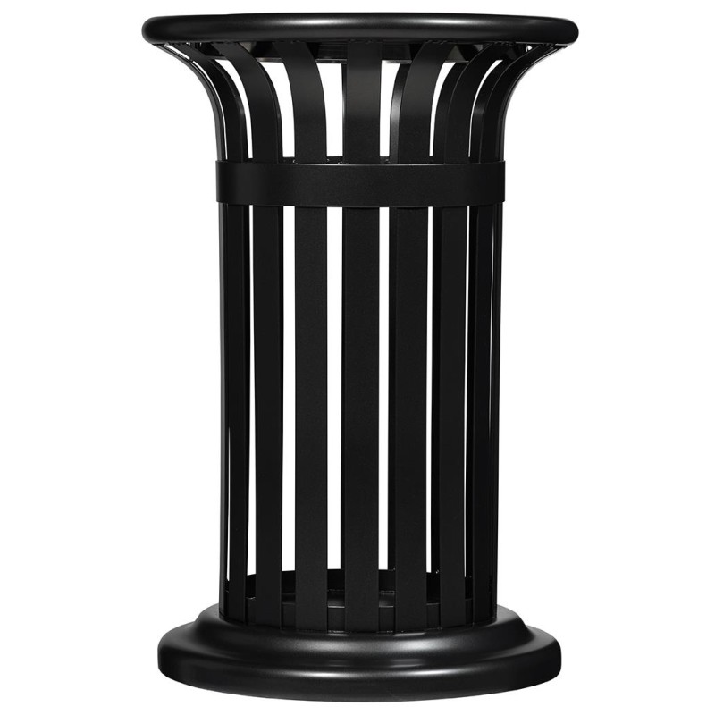 POUBELLE TULIPE GRIS MANGANESE pour sac 100 litres