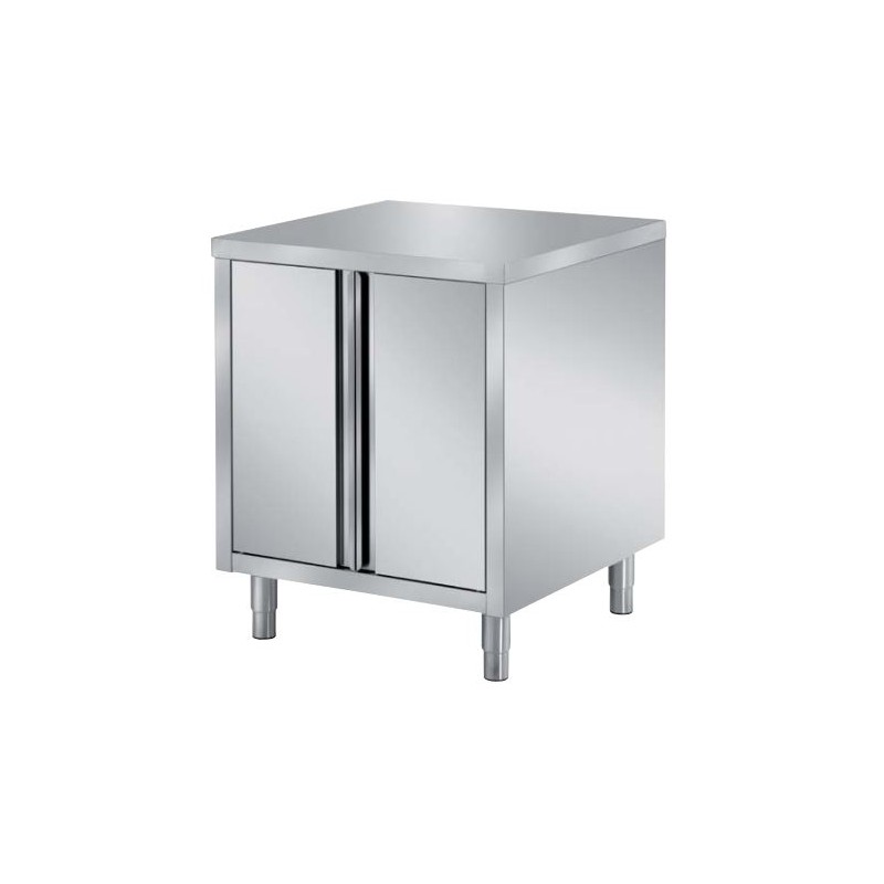 MEUBLE INOX PORTES BATTANTES