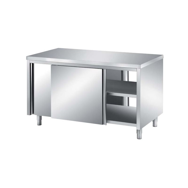 MEUBLE INOX TRAVERSANT