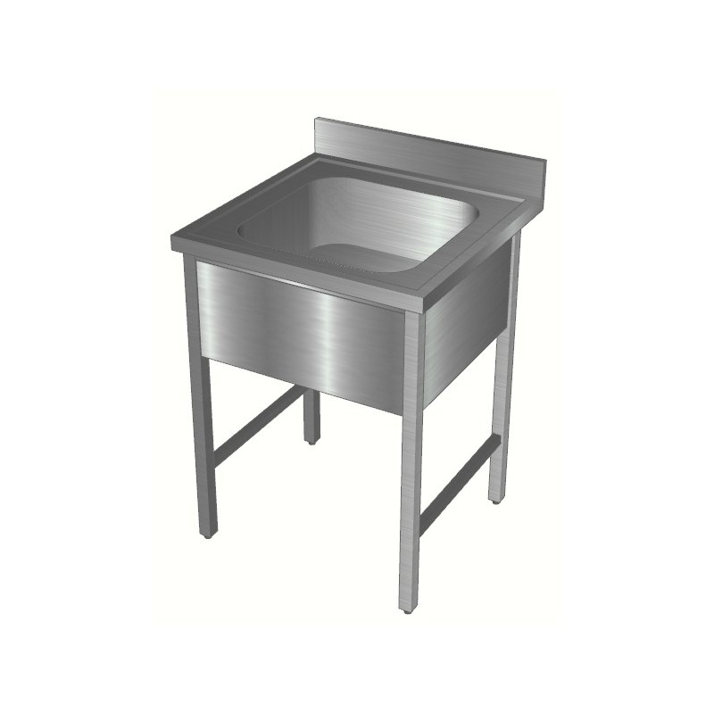 PLONGE INOX CHASSIS SOUDÉ
