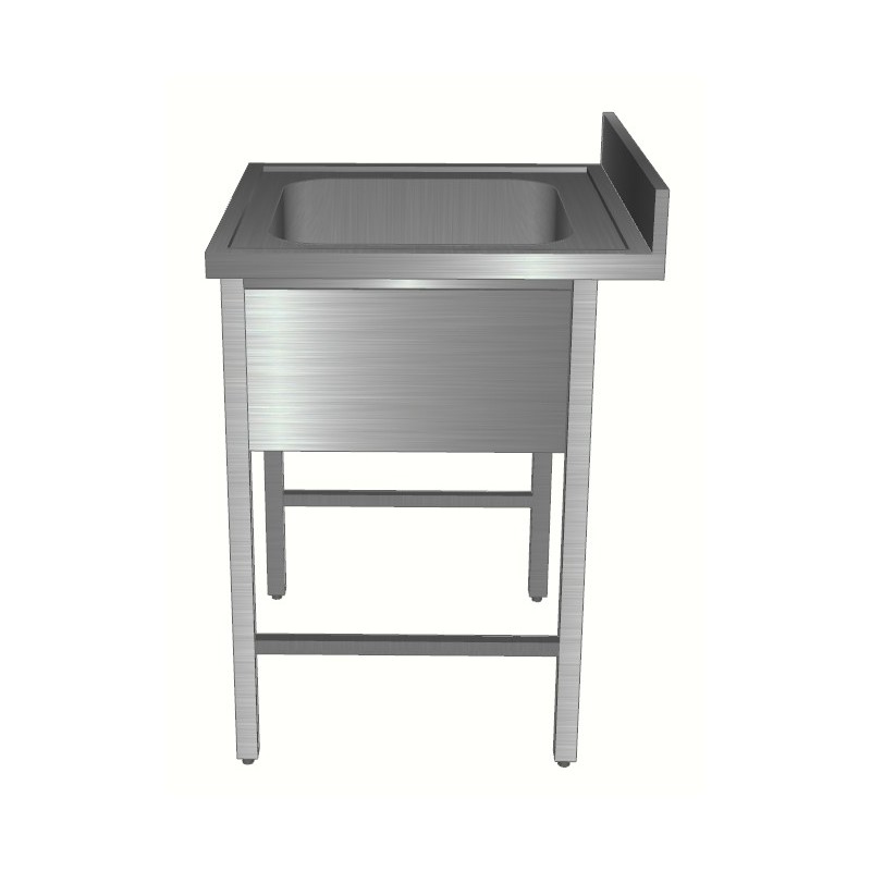 PLONGE INOX CHASSIS SOUDÉ