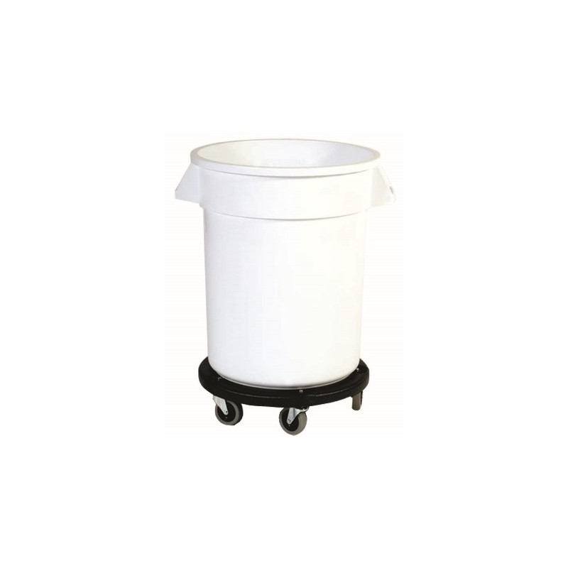 CONTENEUR BRUTE 76 L RUBBERMAID + COUVERCLE + SOCLE