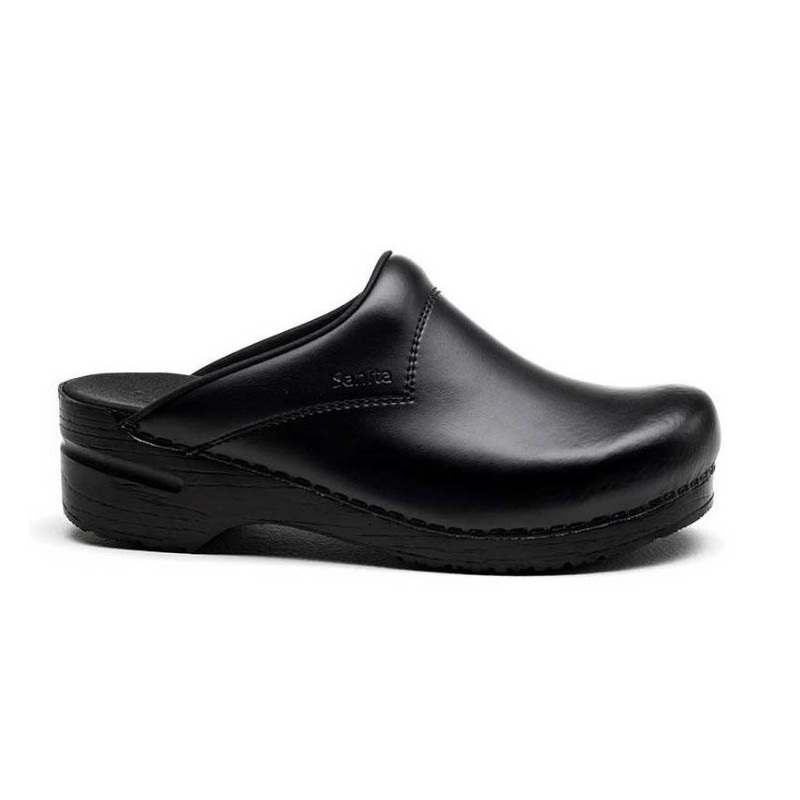 SABOT SANITA SANIFLEX OUVERT SANS SECURITE NOIR