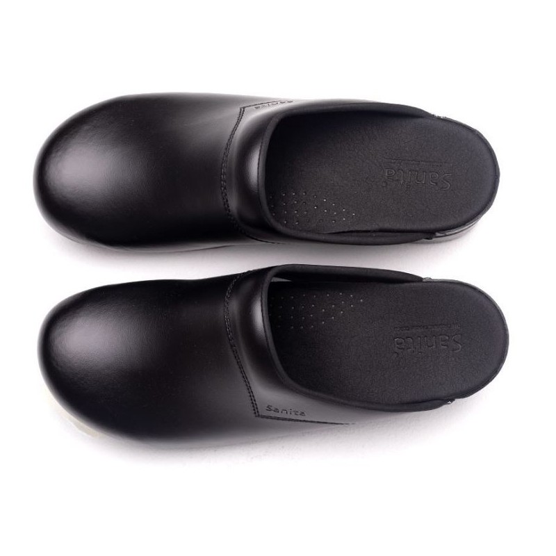 SABOT SANITA SANIFLEX OUVERT SANS SECURITE NOIR