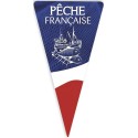 TRIANGLE "pêche française" 10x19 cm  (lot de 10)
