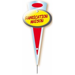 MINI FLECHE "fabrication maison" 6x14 cm (lot de 10)