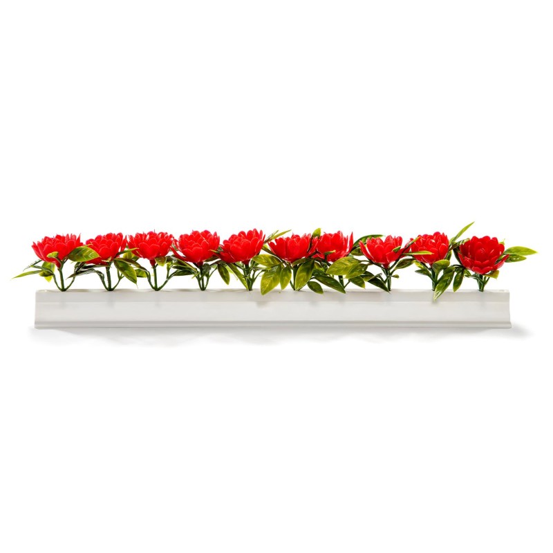BARRETTE ROSES ROUGES