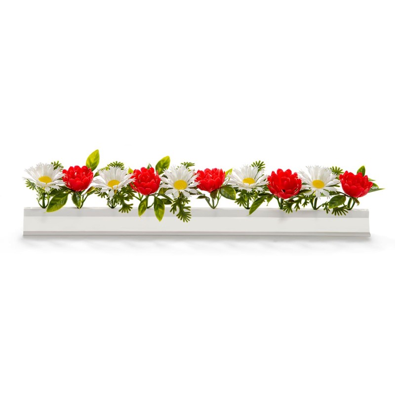 BARRETTE MARGUERITES/ROSES