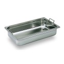 BAC GASTRO INOX PLEIN AVEC ANSES ESCAMOTABLES