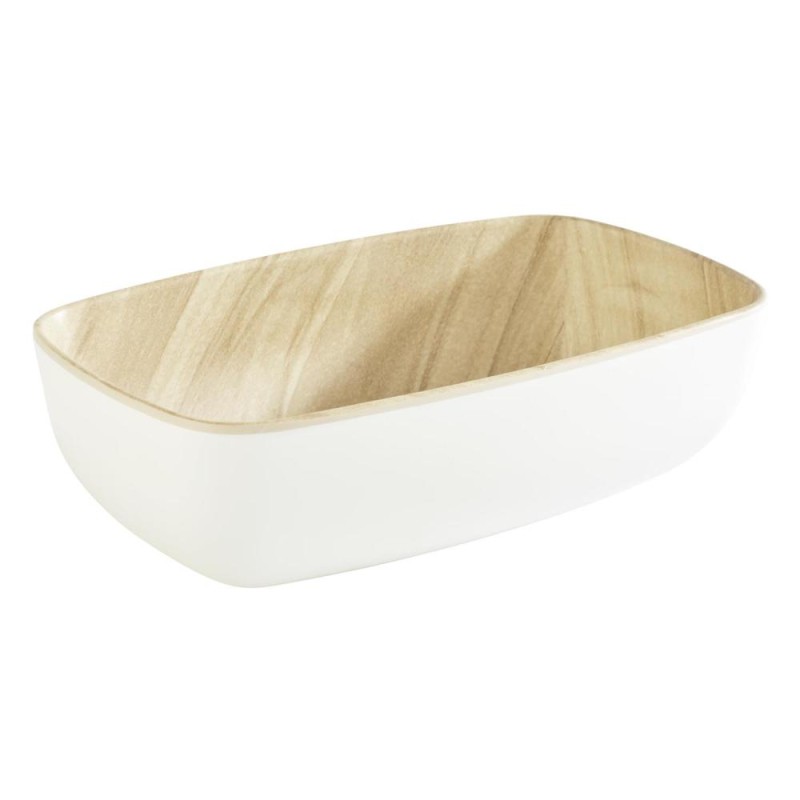 SALADIER GASTRONORME MELAMINE IMITATION BOIS