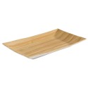 PLAT RECTANGULAIRE MELAMINE IMITATION BAMBOO