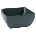 SALADIER MELAMINE CARRE VERT OLIVE - 250x250 ht 120 mm (3.8L)