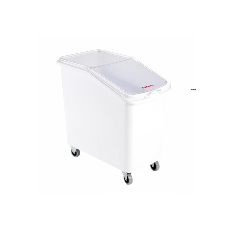 CHARIOT A INGREDIENTS 100 L - 725x410xht 675 - couvercle rabattable