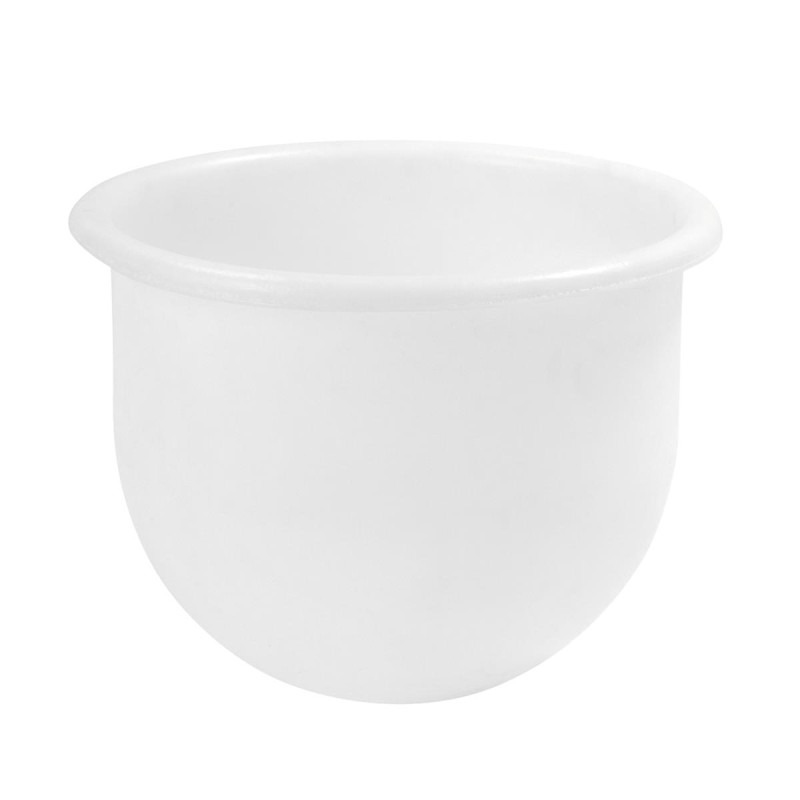 BAC 1/2 CYLINDRIQUE 73 L + support inox sur roues