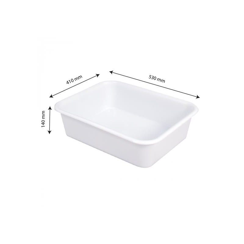 BAC RECTANGULAIRE A PATONS 20 LITRES