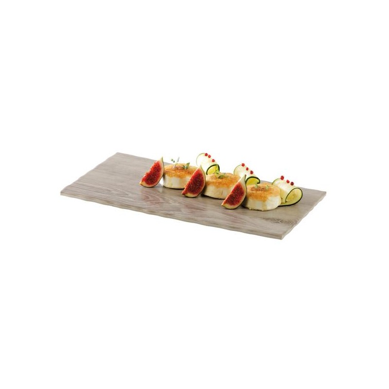 PRESENTOIR MELAMINE ASPECT BOIS FORMAT GASTRONORME