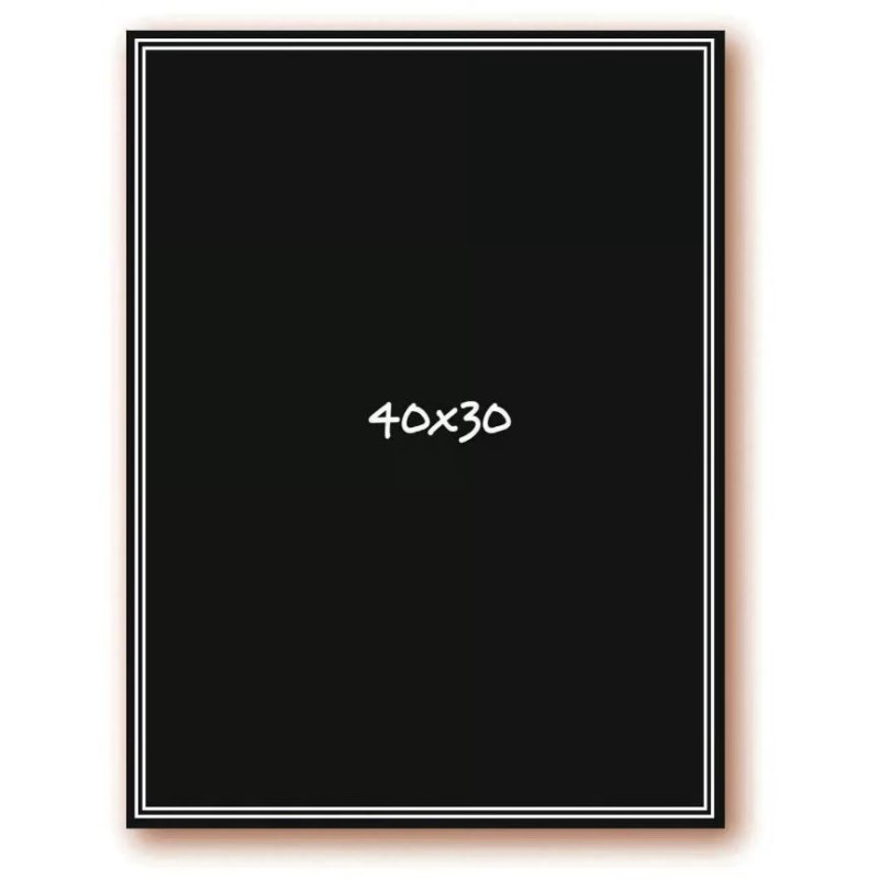 PANCARTE ARDOISINE NOIRE