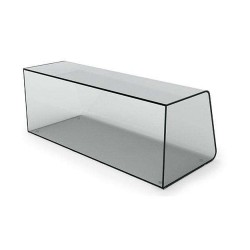 PRESENTOIR PLEXI AVEC COTES FERMES