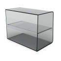 PRESENTOIR PLEXI 495X310X380 - avec côtés fermés 2 niveaux