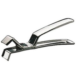 PINCE POUR BAC GASTRO INOX - LG 190 MM