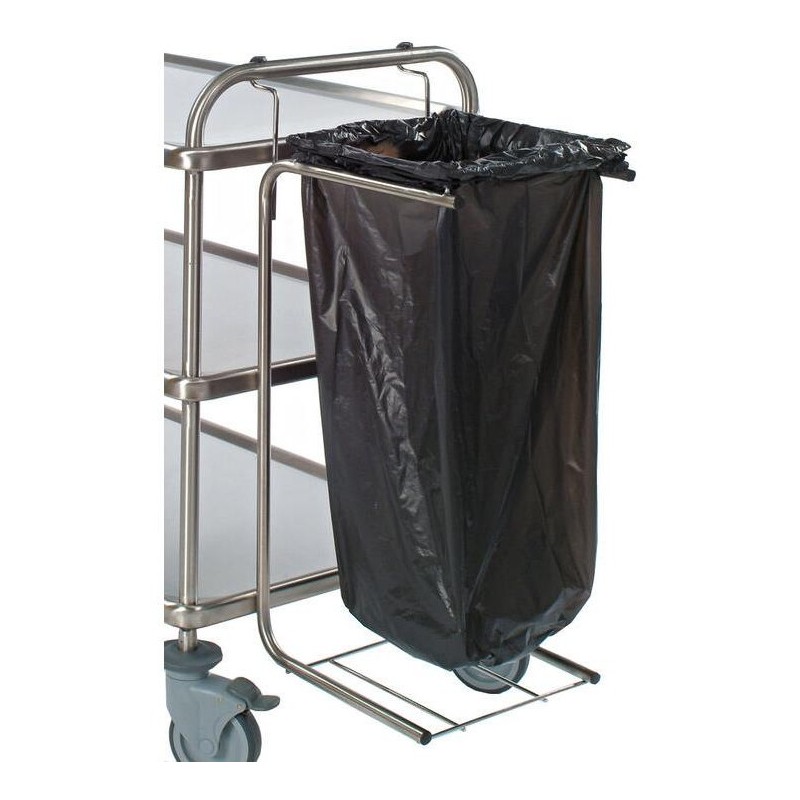 PORTE SAC POUBELLE POUR CHARIOT DE SERVICE