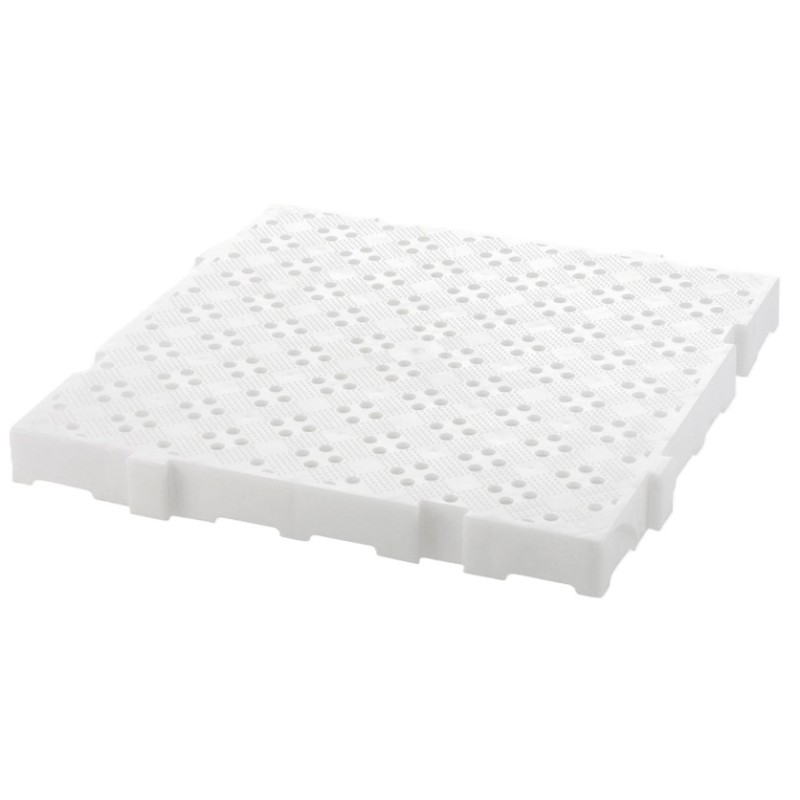 CAILLEBOTIS 500X500X50 - BLANC