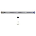 TUBE LED 7 W pour destructeur - 43 cm (sans les picots) + STARTER